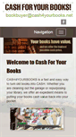 Mobile Screenshot of cash4yourbooks.net